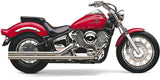Cobra USA Lo-Boy Shotgun Exhaust System for 1999-09 Yamaha V-Star 1100 - Chrome - 2967