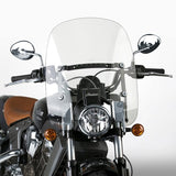 National Cycle N21303 - Spartan Quick Release Windshield - Indian Scout 2015-18 - Clear