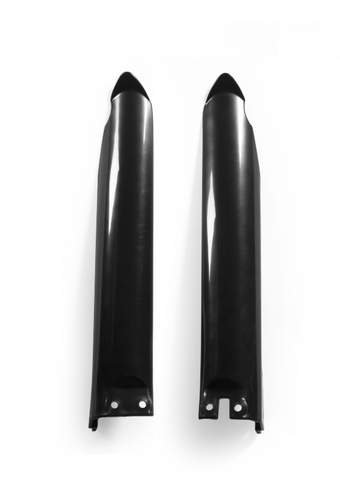 Acerbis Fork Covers for Kawasaki KX125/250 models - Black - 2115030001