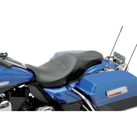 Saddlemen Pro Tour 2-Up Seat for 2008-22 Harley FL Touring models - Black/Smooth - 808-07-066