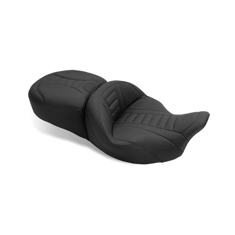 Mustang Super Touring Deluxe Seat for Harley Touring and Tri Glide Ultra Classic - 79006