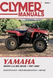 Clymer M490-3 Service & Repair Manual for Yamaha YFM350 / YFM400 Models