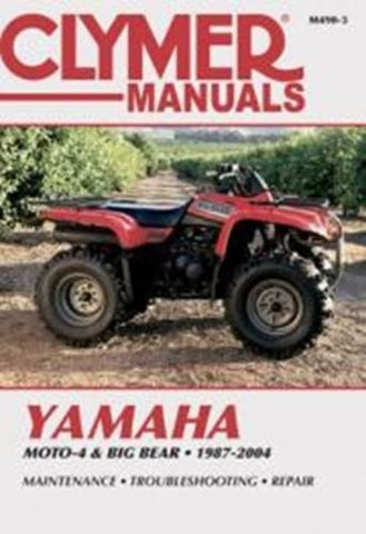 Clymer M490-3 Service & Repair Manual for Yamaha YFM350 / YFM400 Models