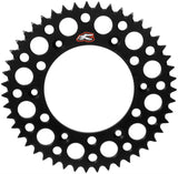 Renthal Ultralight Rear Sprocket - 520 Chain Pitch x 49 Teeth - Black - 150U-520-49GBBK