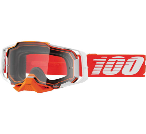 100% Armega Goggles - Regal with Clear Lens