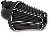 Arlen Ness Monster Sucker Air Cleaner Kits for 1991-Up Harley Sportsters - Bevelled Black - 81-013