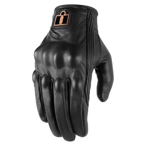 ICON Pursuit Classic Riding Gloves for Men - Small