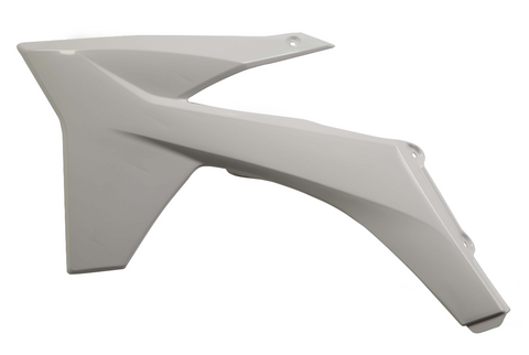 Acerbis Radiator Shrouds for 2012-13 KTM SX / EXC models - White - 2205440002