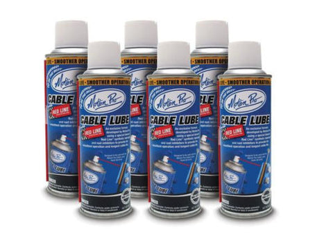 Motion Pro 15-0001 Cable Lube 8oz Can - Case of 6
