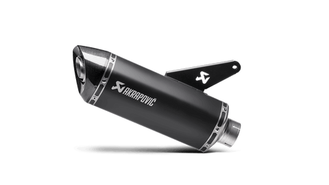 Akrapovic Titanium Slip-On Muffler for 2014-16 Ducati Monster - S-D8SO2-HRBL