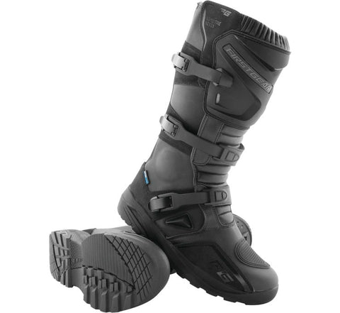 FirstGear Kathmandu Boots for Men - Black - Size 9