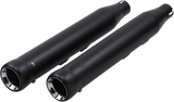 Cobra USA Neighbor Hater Mufflers for 2005-19 Harley Softails - Black - 6042B