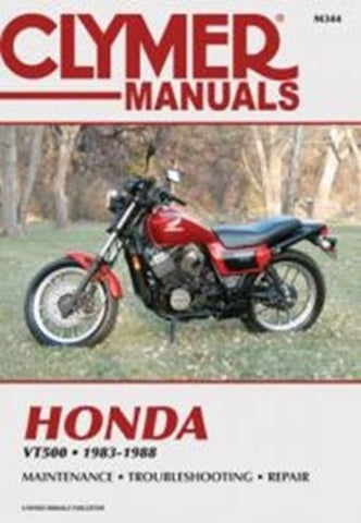 Clymer M344 Service & Repair Manual for 1983-88 Honda VT500