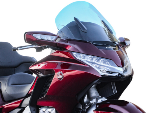 Klock Werks Flare Windshield for 2018-21 Honda GL1800 Gold Wing - 18 inch - Tint