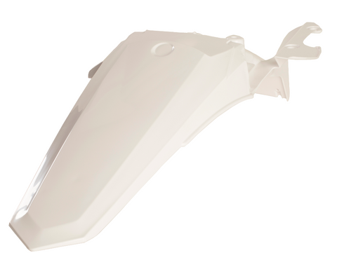 Acerbis Rear Fender for 2015-19 Yamaha WRF 250/450 - White - 2449670002