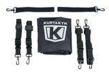 Kuryakyn Momentum Outrider Throw-Over Saddlebag Set - Black - 5209