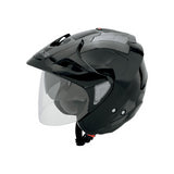 AFX FX-50 Open-Face Helmet with Face Shield - Black - X-Small