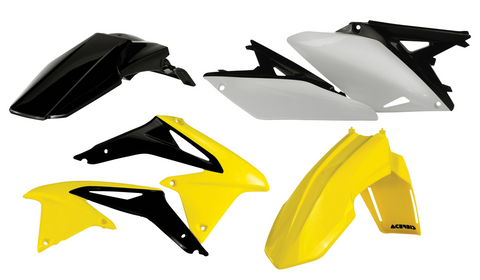 Acerbis Standard Replacment Plastics Kit for 2008-17 Suzuki RM-Z450 - Original 13 - 2113823914