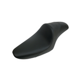 Saddlemen Americano Cafe 2-Up Seat for 1979-03 Harley Sportster models - Black/Smooth - 8585CJ