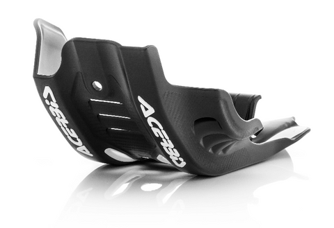 Acerbis Offroad Skid Plate for Husqvarna FE / FC - Black/White - 2449421007