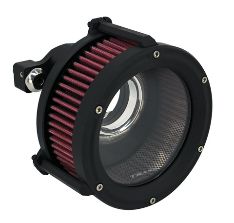 Trask Assault Charge High-Flow Air Cleaner for 2017-22 Harley M8 Engine models - Black - TM-1023BK