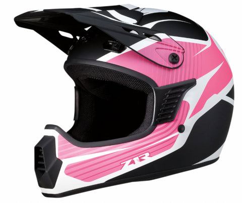 Z1R Child Rise Flame Helmet - Pink - Large/X-Large