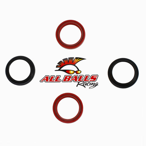 All Balls Racing Fork Oil and Dust Seal Kit for Suzuki DR500 / RS175 - 56-122