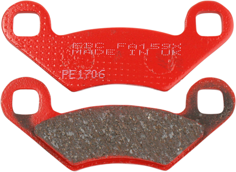 EBC X Series Carbon Graphite Front Brake Pads For Polaris ATV models - FA159X