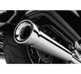 Cobra Neighbor Hater 4 Inch Mufflers for 2017-22 Harley FL Touring models - Chrome - 6109