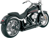 Vance & Hines Shortshots Exhaust System for 1986-11 Harley Softail models - Black - 47221