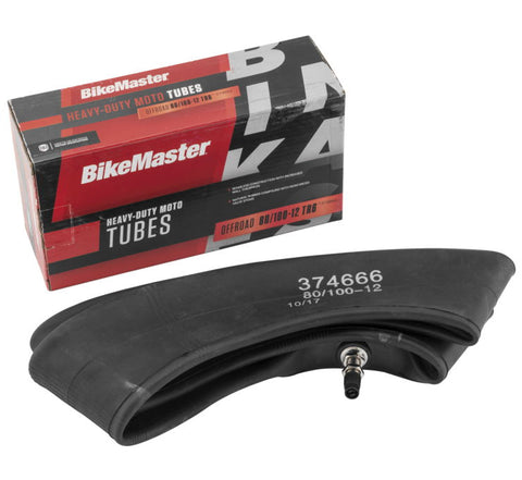 BikeMaster Heavy-Duty Tire Tube - 80/100-12 - TR-6 Valve - 374666