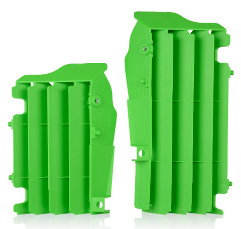 Acerbis Radiator Louvers for Kawasaki KX models - Green - 2791430006