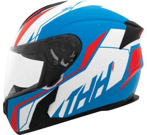 THH T810S Turbo Helmet - Blue/Red - XX-Large