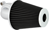 Arlen Ness Monster Sucker Air Cleaner Kit for 2017-22 Harley M8 models - Chrome/No Cover - 81-034