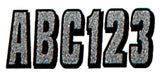 Hardline 320 Series Alphanumeric Vehicle ID Kit - Silver/Black - SIBLK320