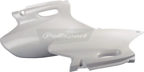 Polisport 8600000001 Side Panels - White for Yamaha YZ 250F/400F/426F