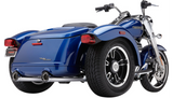 Cobra USA RPT Slip-On Mufflers for Harley-Davidson FreeWheeler - Chrome - 6300