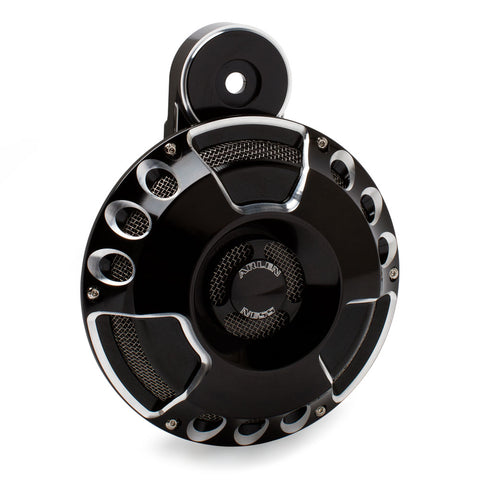 Arlen Ness 70-200 Universal Horn Kit - Deep Cut - Anodized Black