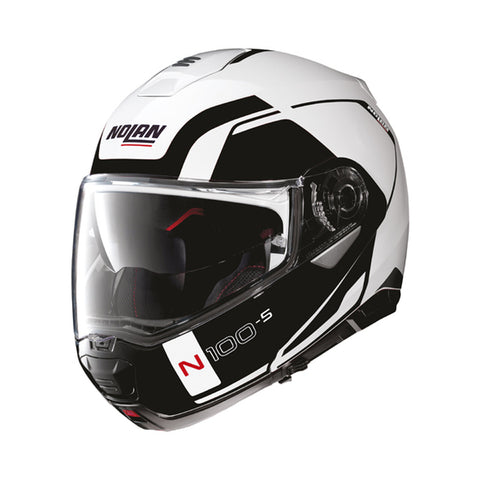 Nolan N100-5 Consistency Full-Face Helemt - Metallic White - Small