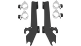 Memphis Shades Trigger Lock Mounting Kit for 2004-09 Honda VTX1300C - Black - MEM8994