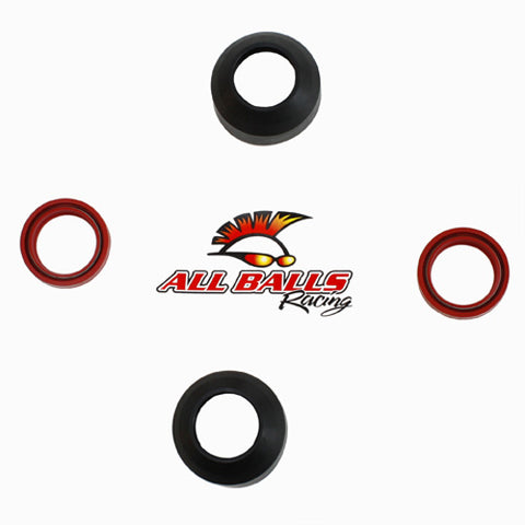 All Balls Racing Fork Oil and Dust Seal Kit for 1982-83 Honda CR80R Models - 56-109