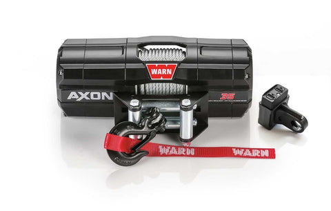 Warn AXON 35 Winch with Wire Rope - 3500 Pound Capcity - 101135