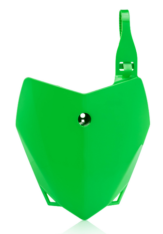 Acerbis Front Number Plate for 2010-21 Kawasaki KLX110 - Green - 2780400006