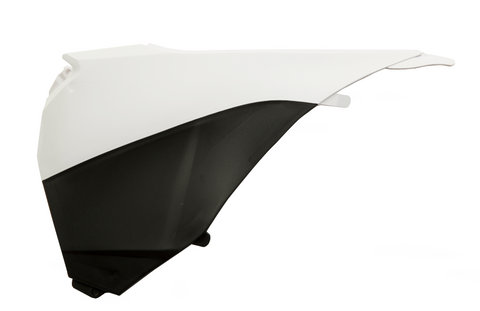 Acerbis Air Box Covers for 2013-16 KTM SX models - White/Black - 2314291035