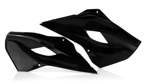 Acerbis Radiator Shrouds for Husqvarna models - Black - 2393410001