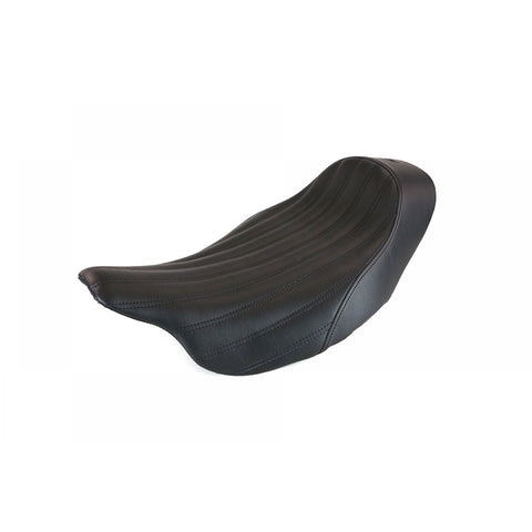 Saddlemen Renegade Solo Seat for 2008-22 Harley FL Touring models - Black/Knuckle - 808-07B-0023