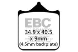 EBC Road Race Brake Pads for 2006-16 Kawasaki ZX-14R Ninja - Front - EPFA417/4HH