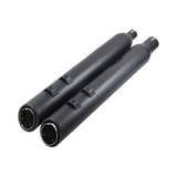 Cobra USA 909 Uppercut Slip-On Mufflers for 2017-22 Harley FL Touring models - Black - 6269RB