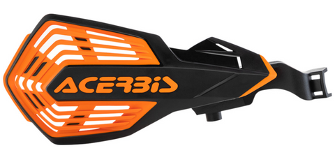 Acerbis K-Future Hand Guards - Black/Orange - 2801975229