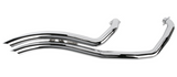 Cobra USA Speedster Swept Exhaust for 2011-18 Yamaha XVS1300 Stryker - Chrome - 2230